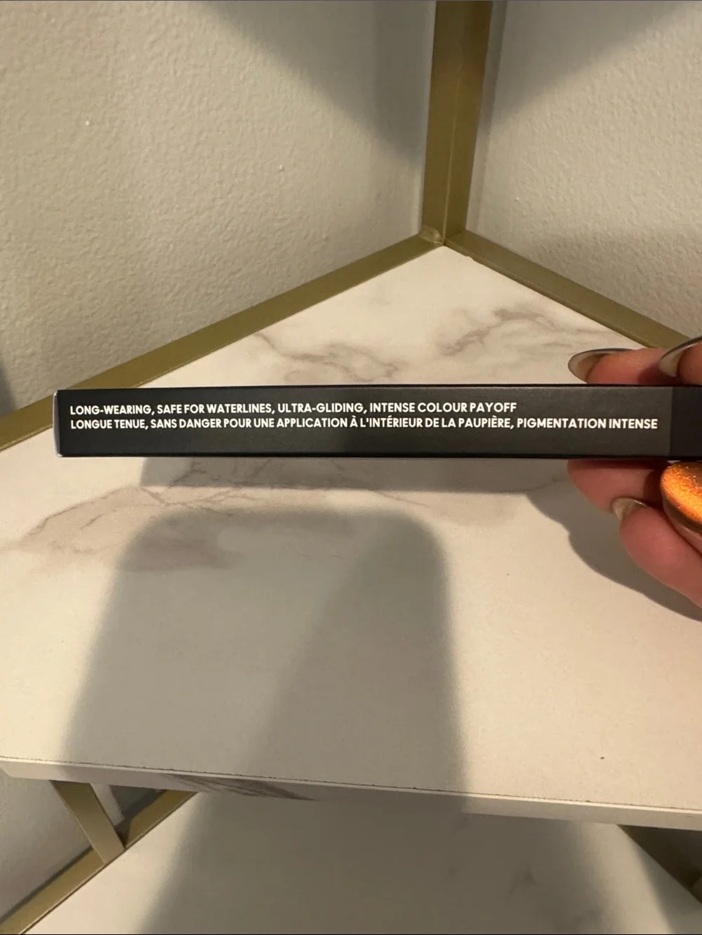 MAC gel pencil eyeliner- waterproof